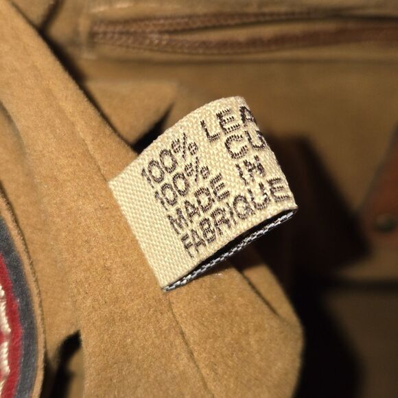 Patricia Nash Ferrara Rust Red 100% Leather Frame Satchel Handbag 14.75"X7.5"X3" - Picture 13 of 14